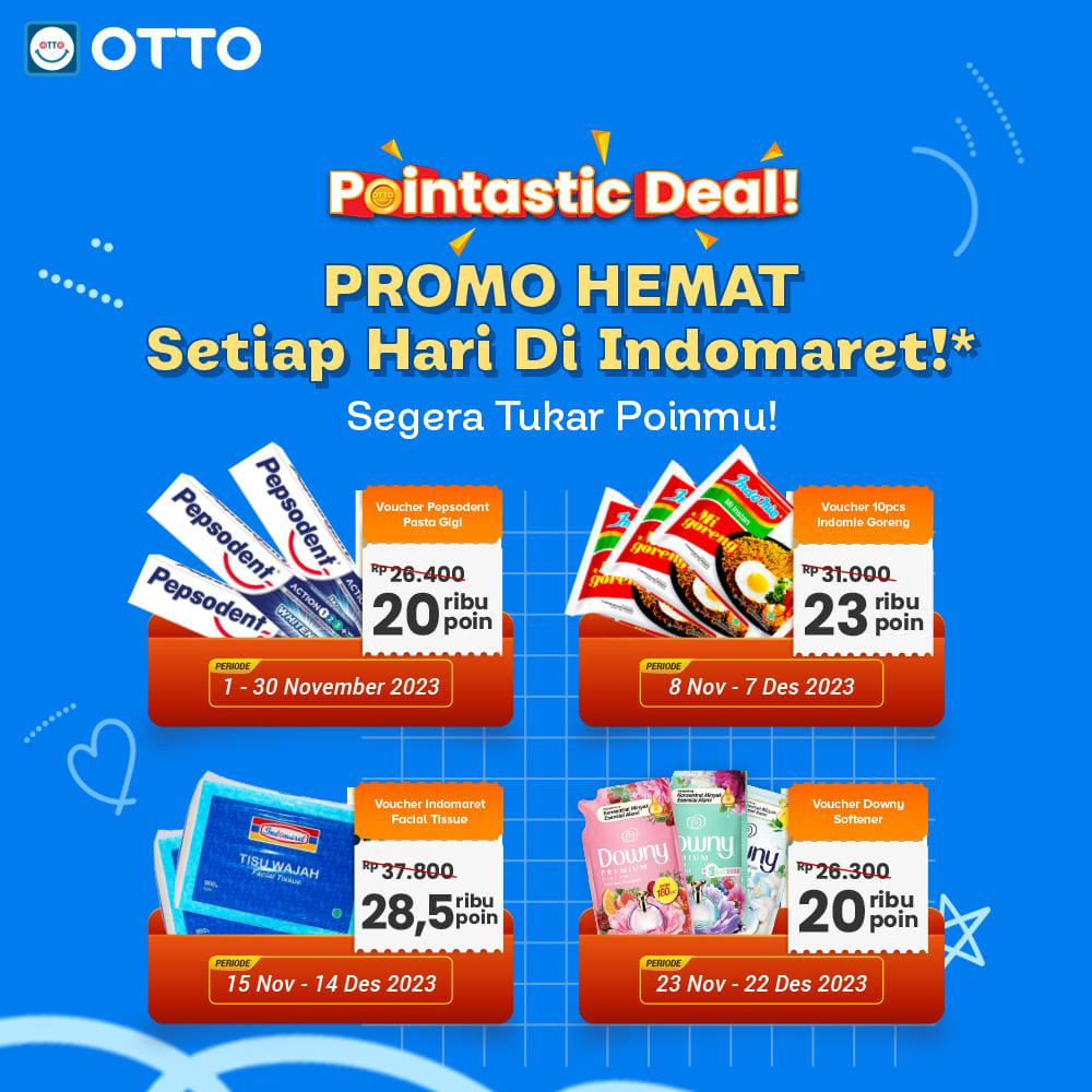Belanja Hemat Sebulan Pakai Poin di Indomaret!